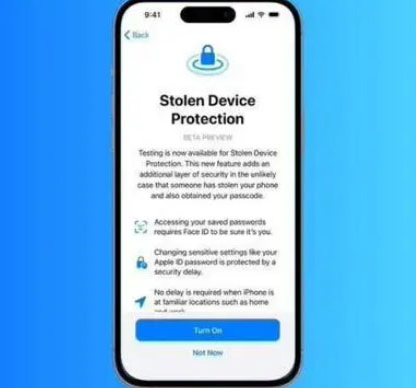 东风苹果授权维修店分享被盗设备保护功能开启方法 