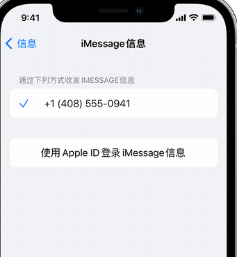 东风apple维修iPhone上无法正常发送iMessage信息