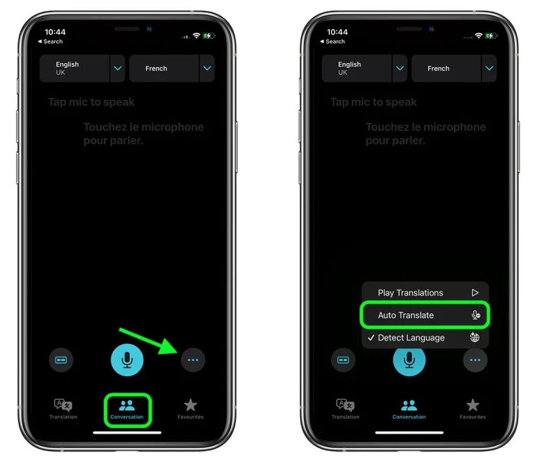 东风苹果手机维修分享iOS 15 “翻译” App 新改进 