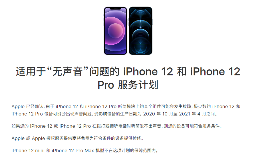 东风苹果手机维修分享iPhone 12/Pro 拨打或接听电话时无声音怎么办 