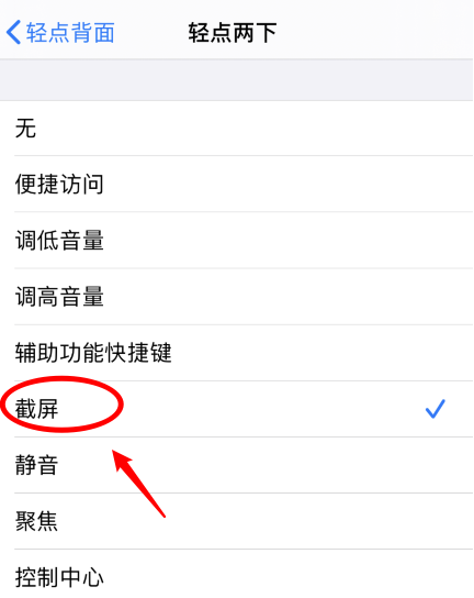 东风苹果手机维修分享iPhone12如何启用双击截屏 