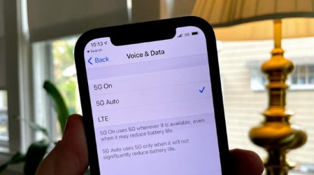 东风苹果手机维修分享iPhone 12如何打开或关闭5G网络 